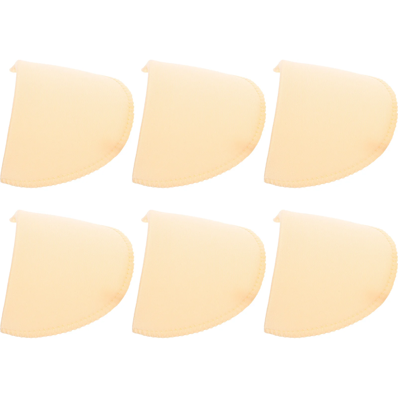 3 أزواج من وسادات الكتف غير المرئية بوليستر كتف غير قابلة للانزلاق للنساء بدلة معطف وسترة بديلة عالمية #6