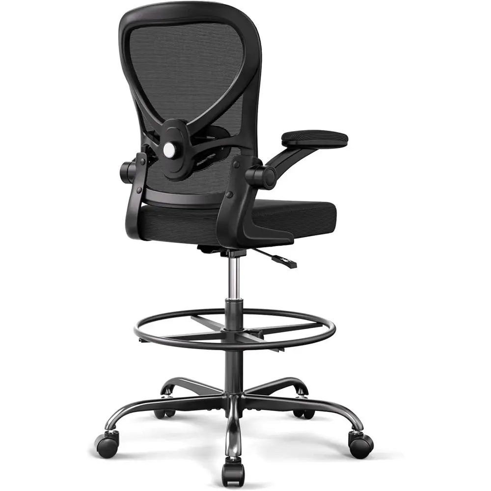 Ergonomic Big and Tall Office Chair with Footrest, Adjustabl