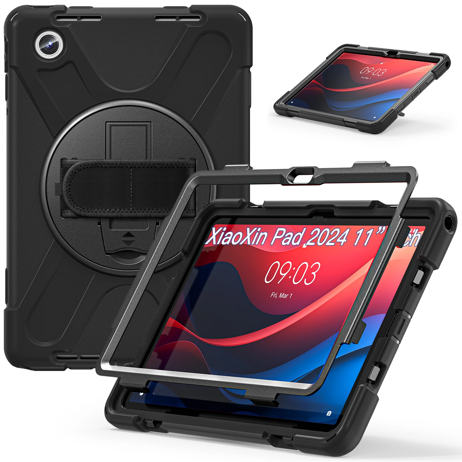 Kids Safe Handle Stand Cover For Lenovo XiaoXin Pad Pro11.5 Pad 11 Plus 2021 J606F Case For XiaoXin Pad 11 Pro 11.2" 138FC 132FU