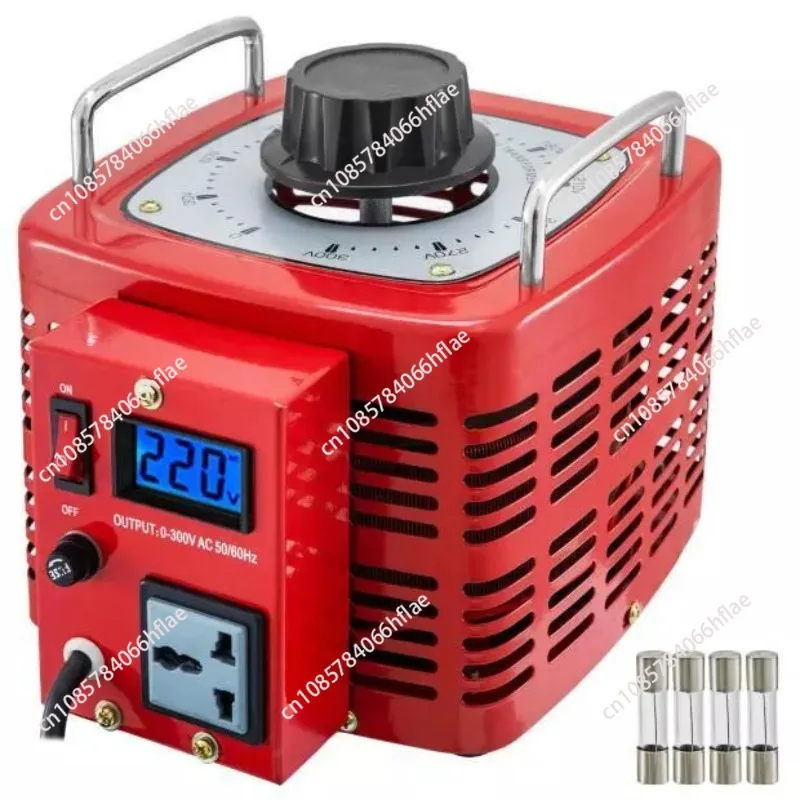 500W 0.5KW Single Phase Variac Variable Transformer 220V AC 0-300V Adjustable Voltage Regulator Power Supply