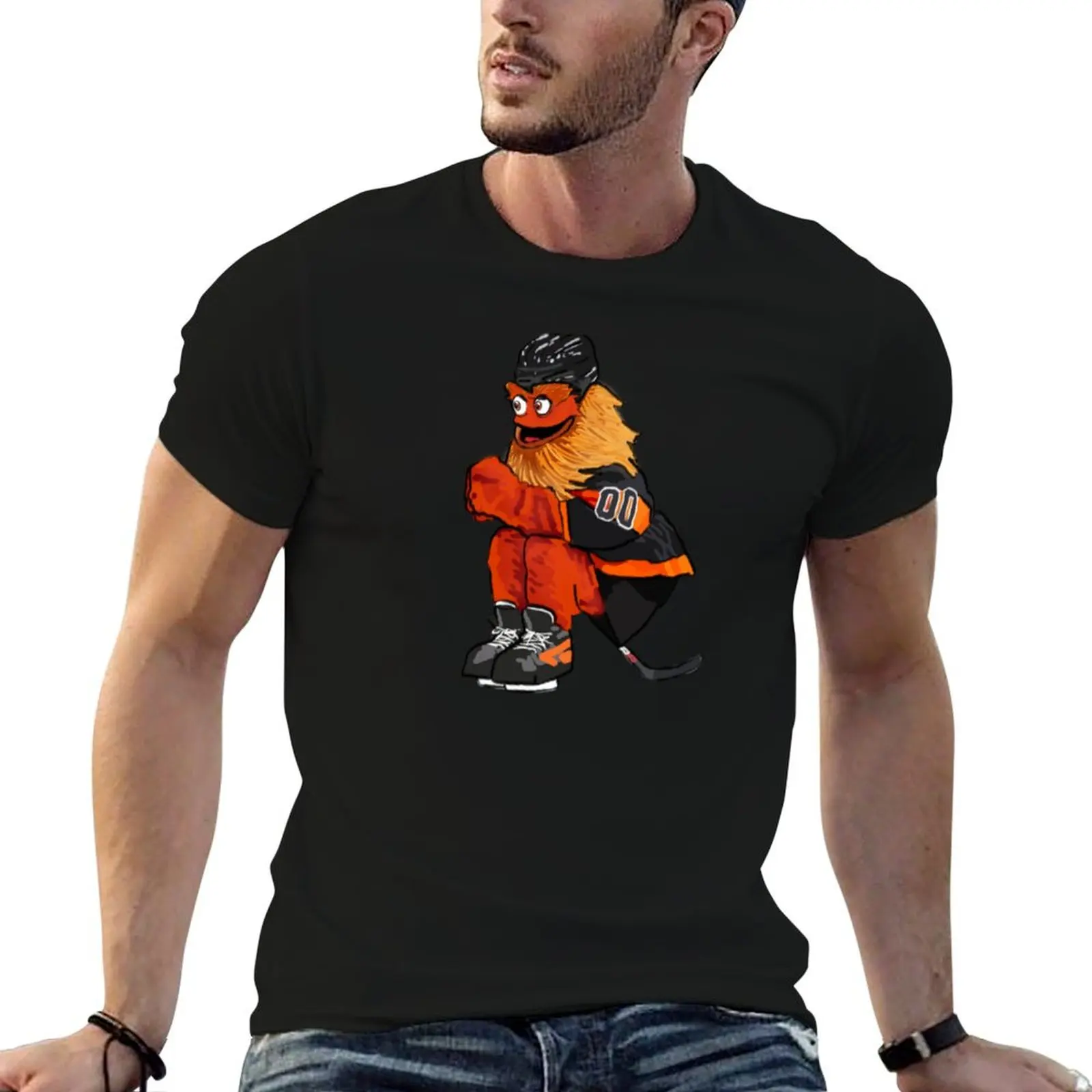 Gritty - Tiger Williams T-Shirt graphic t shirt vintage animal prinfor boys customs slim fit t shirts for men
