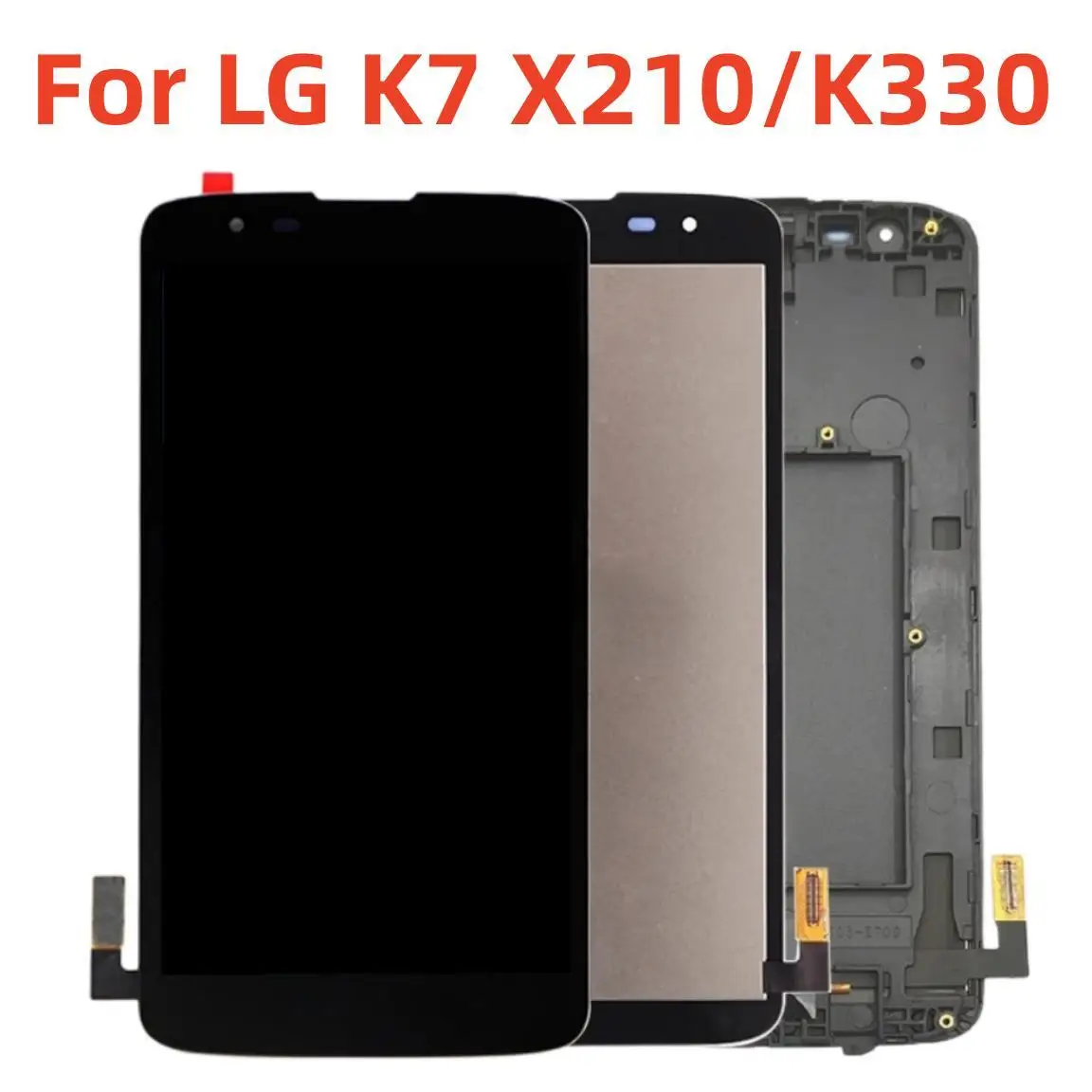 

Tested Replacement For LG K7 MS330 X210 X210DS LCD Display+Touch Screen Digitizer Glass Assembly +Tools