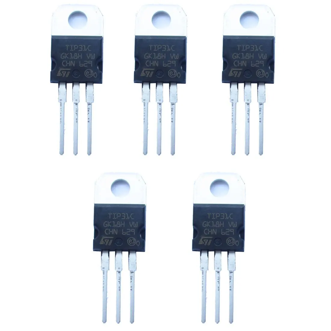 

10pcs TIP31C Power TRANSISTORS（3A，100V，40W） NPN