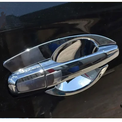 Imagen 2 del producto Cubierta cromada ABS para manija de puerta, embellecedor para Mitsubishi L200 Triton 2015 2016 2017 2018 2019 2020-2022 para PAJERO SPORT 2015-2022