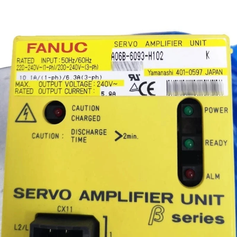 Fanuc A06B-6093-H102 Servo Amplifier Tested ok In Stock