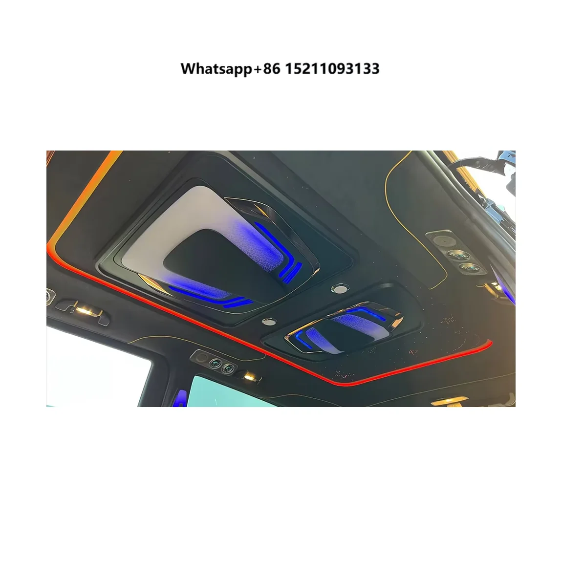 Car Interior Upgrade Accessories Vito Roof Lights Customized Dome Lights Roof Mounted Light for  Vito