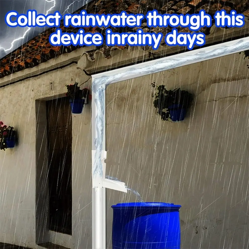 

Металлический переключатель для сбора дождевой воды, экологически чистая система сбора дождевой воды, дуршлаг, система ловли