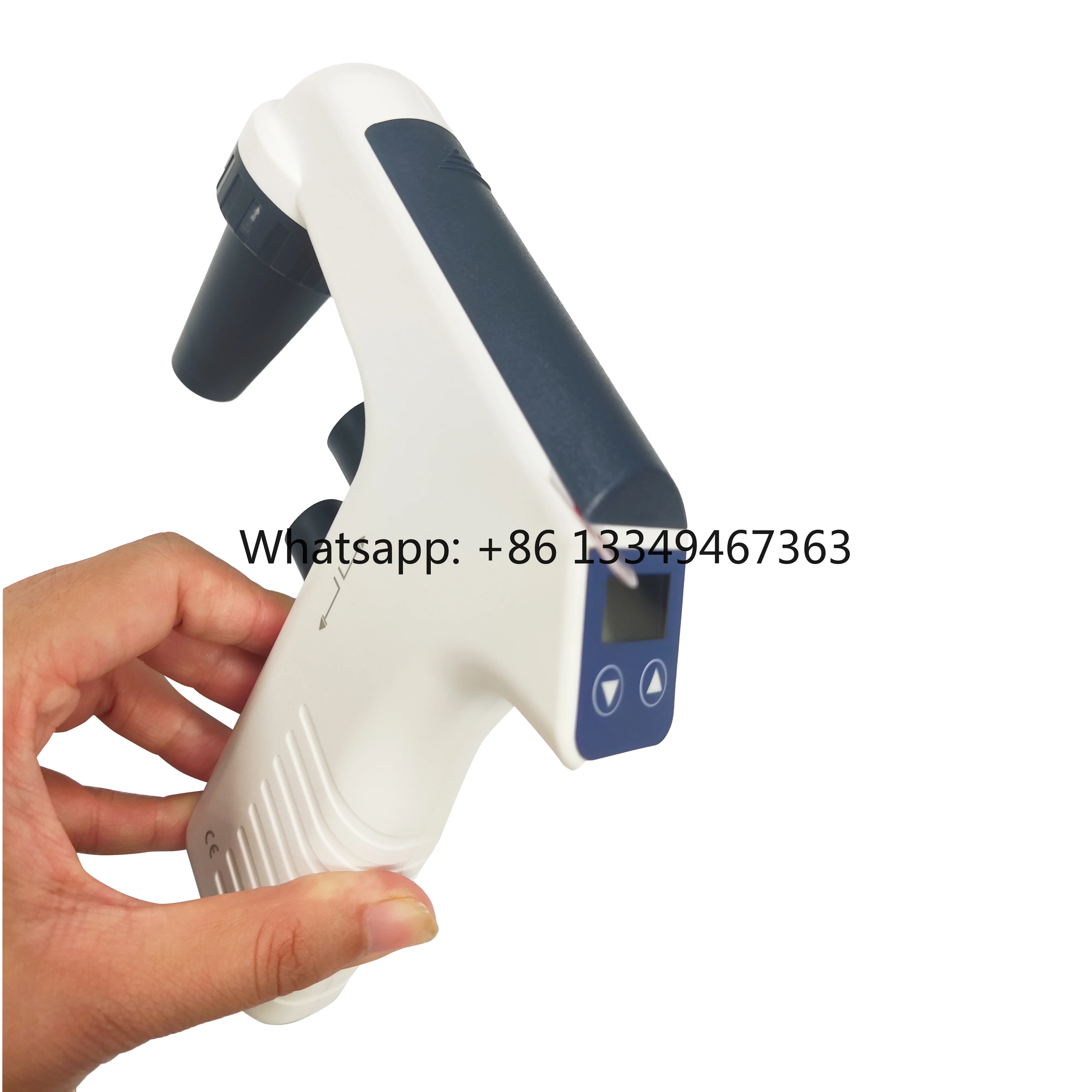 Lab LCD Automated Electronic Liquid Transfer Pipettors 0.1-100ml Large Capacity Electronic Pipette Filler With AC Adapter