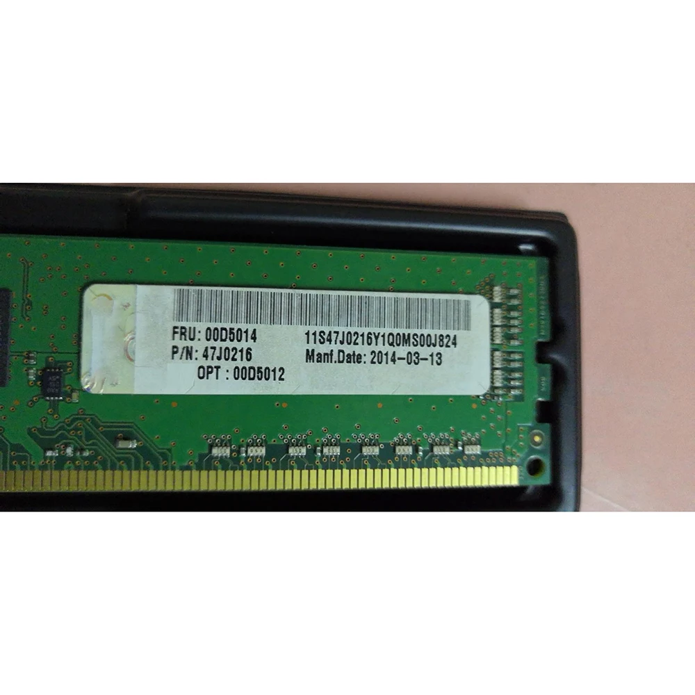 

For IBM RAM 00D5012 00D5014 47J0216 4GB DDR3 1600 ECC Server Memory