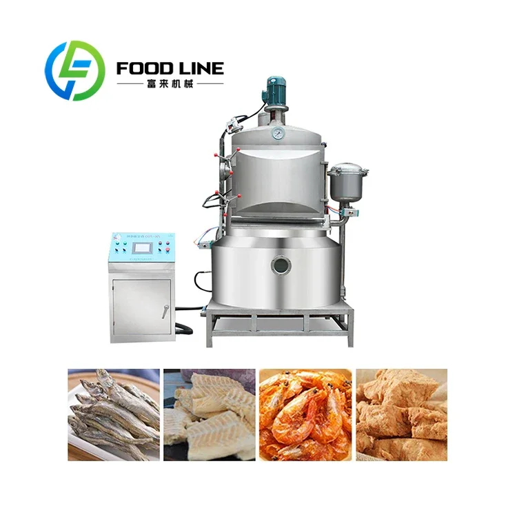 High Quality 304 Stainless Steel Mini Electric Vacuum Fryer for Vegetable Fruit Processing Machine Customize