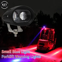 1 szt. 20W niebieska kropka światła LED do wózka widłowego 10V - 80V dźwig ciężarówka wózek widłowy motocyklowy światło bezpieczeństwa lampka sygnalizacyjna ostrzegawczy