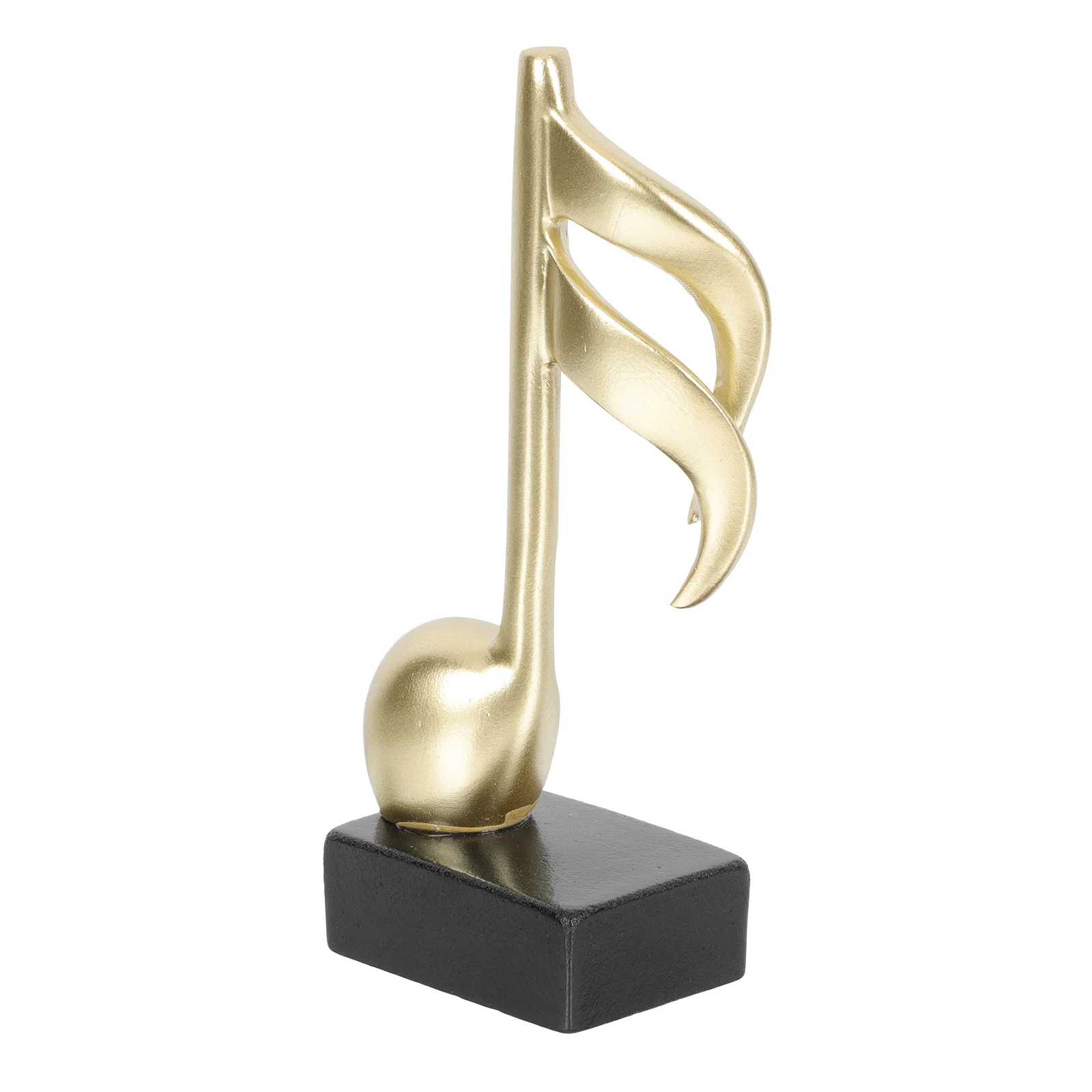 

Music Trophy Competition Party Game Prizes Small Ornaments Staff Singing Desktop Decoration Synthetic Resin