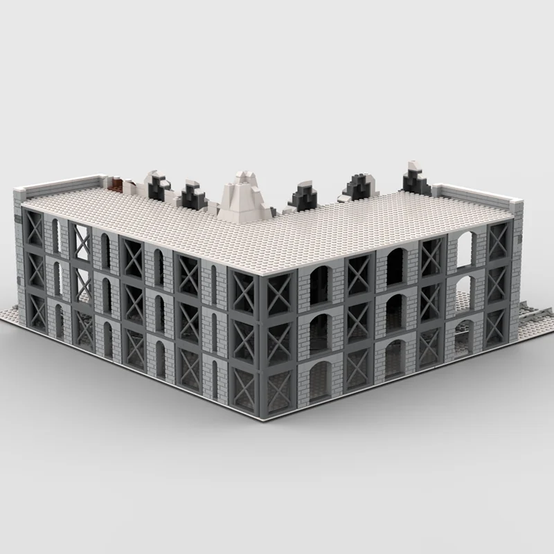 Stadt Gebäude Modell Moc Gebäude Ziegel Xuejing Station Modell Technologie Blöcke Geschenke Stadt Street View Spielzeug DlY Sets Montage