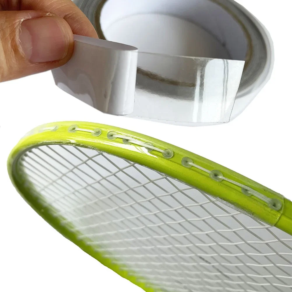 500cm Clear Transparent Tennis Racket Decal Paddle Head Protection Tape Easy To Apply And Remove Wet TPU Tennis Accessories