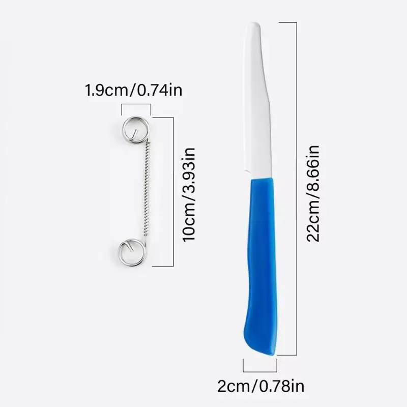 Quick Slicing Cutter Portable Fruit Vegetable Cutter Peeler With Spring For Kitchen Use Stainless Steel Fruit Knives Peeler