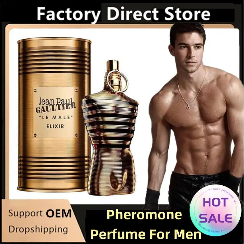 Parfum Hombre, 125ml parfum Hombre asli Cologne tahan lama kualitas tinggi kuat feromon menarik wanita rilis pesona