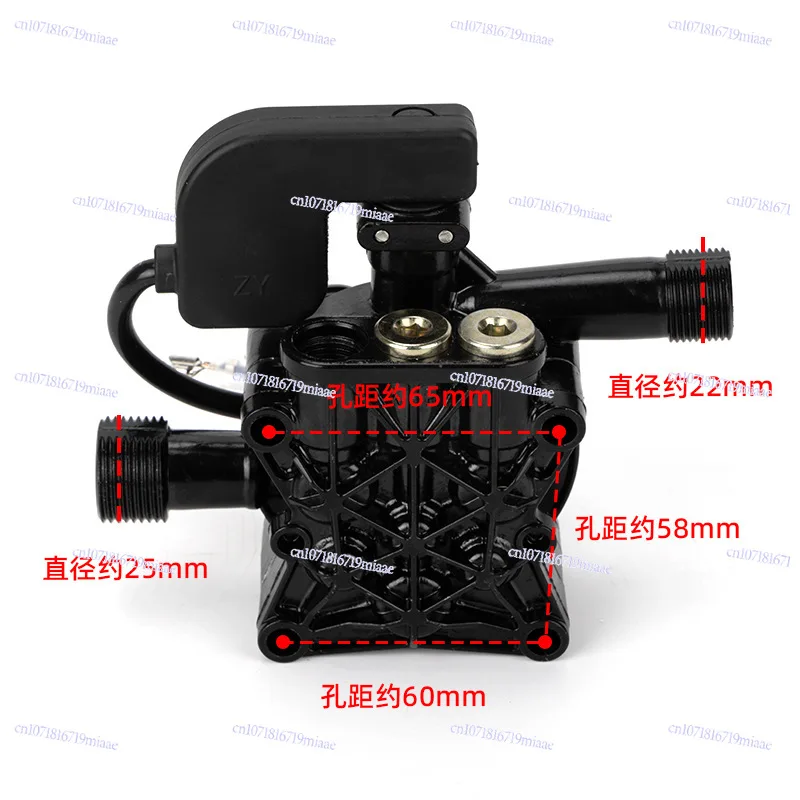 Car Washing Machine Pump Head Assembly High Pressure Car Washing Machine Accessories