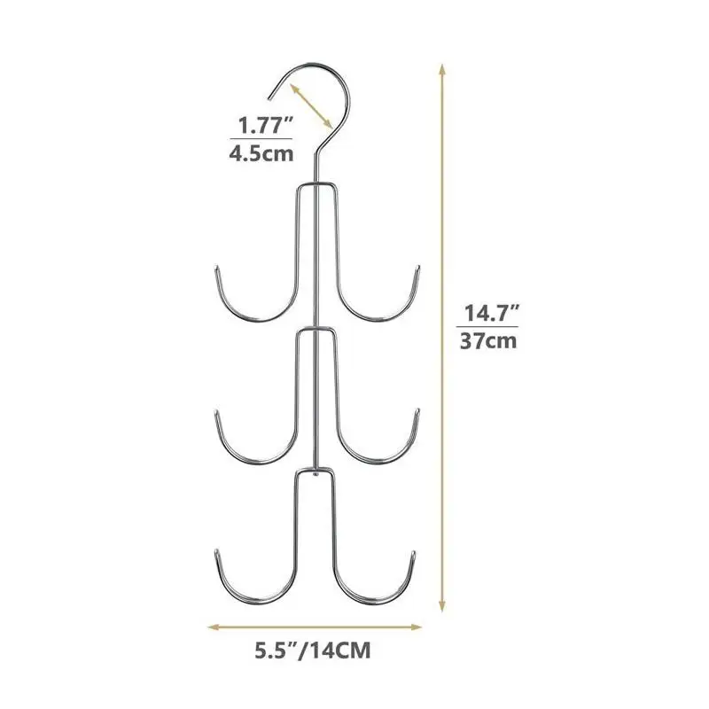 1 قطعة خزانة محفظة شماعات المنظم السنانير تخزين المعادن شماعات توفير المساحة رف خزانة حقيبة يد أصحاب الحقائب هوك
