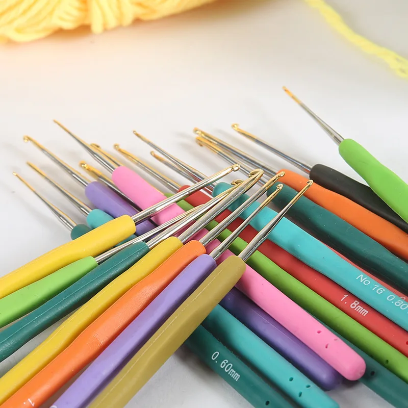 Crochet Hook Set Knit Hook Lace Crochet Kit Embroidery Needles Diy Crochet Needle Set Of Knitting Hooks