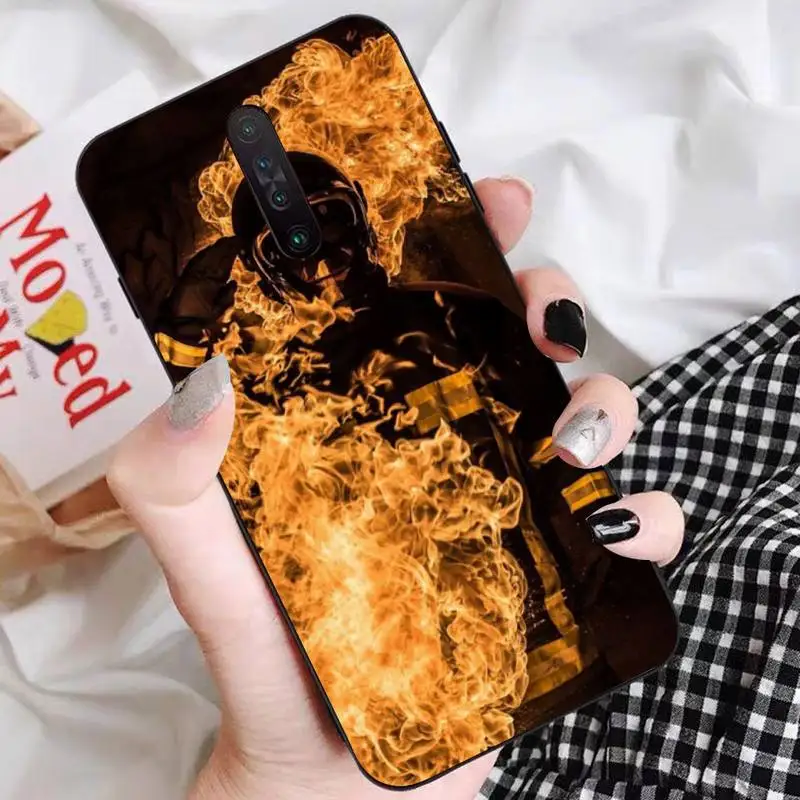 Firefighter Heroes Fireman Phone Case For Redmi 9 5 S2 K30pro Silicone Fundas for Redmi 8 7 7A note 5 5A