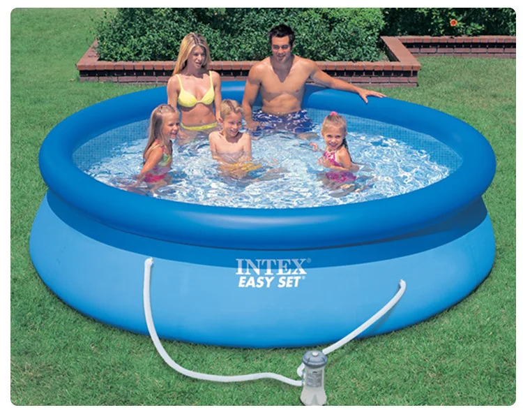 Dish-Shaped Inflatable Swimming Pool for Family Outdoor Camping Water Play Fish Pond for Backyard Camping Trips Daily Use
