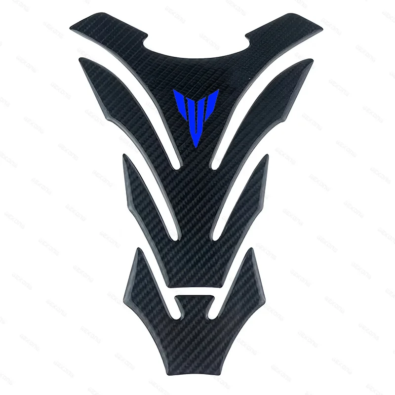 صالح لل MT MT-07 MT-09 MT07 MT09 FZ-07 FZ-09 خزان الوقود ملصق غطاء الوسادة دراجة نارية الزخرفية ملصق لاصق لامع ورائع