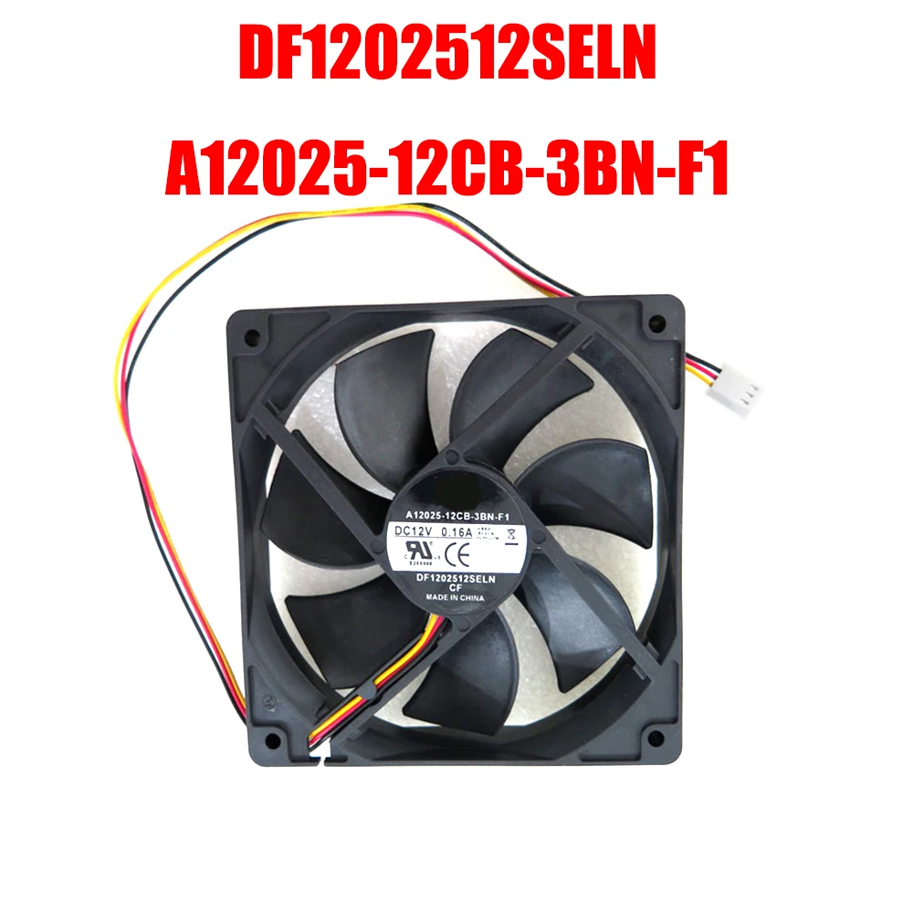 

Cooling Fan For Cooler Master DF1202512SELN A12025-12CB-3BN-F1 DC12V 0.16A 3PIN New