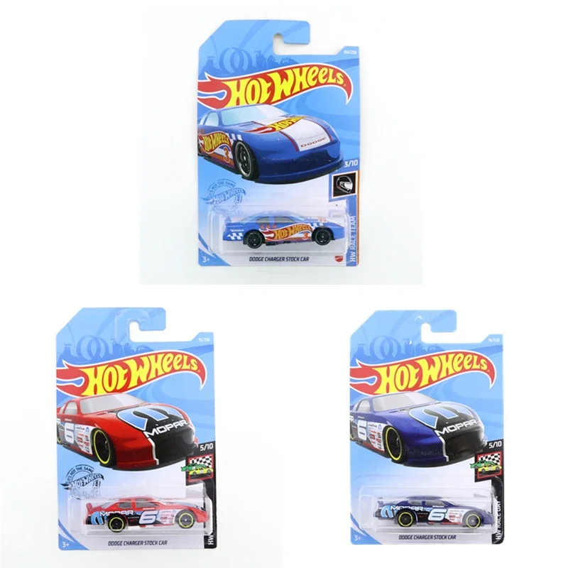 

2019-76 Original Hot Wheels Mini Alloy Coupe DODGE CHARGER STOCK CAR 1/64 Metal Diecast Model Car Kids Toys Gift