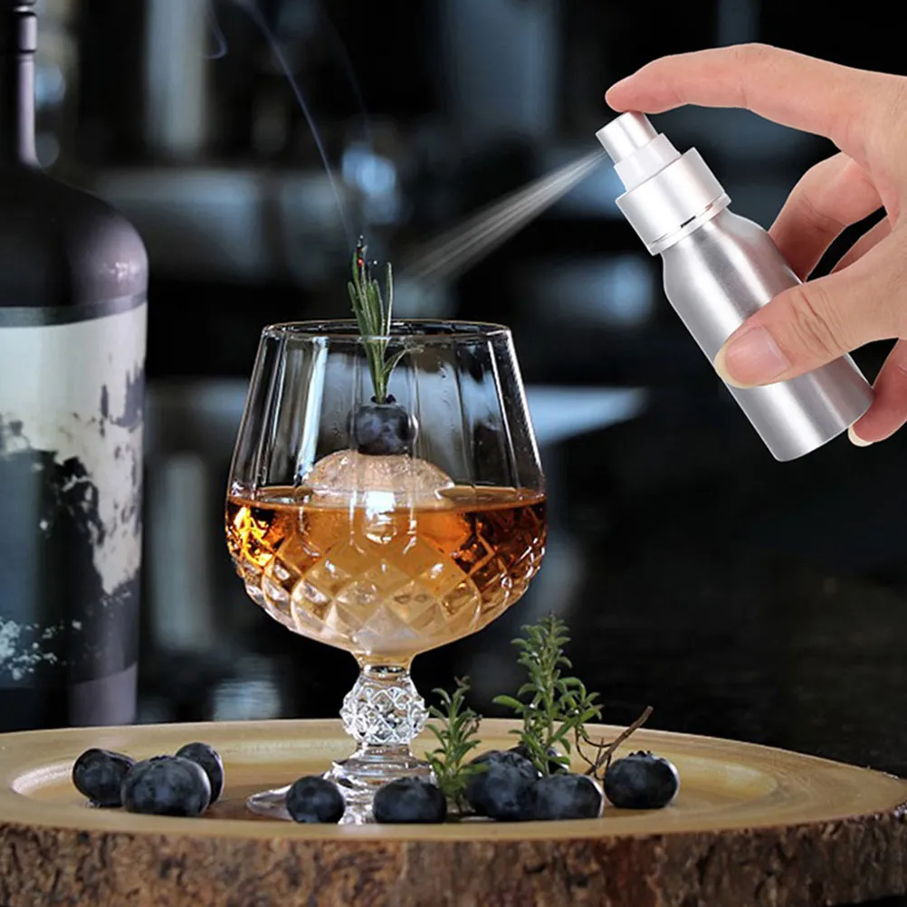 60Ml Empty Cocktail Atomizer Bottle Refillable Spray Mister Lightweight Sleek Leakproof Multi Functional for Bartending Coffee