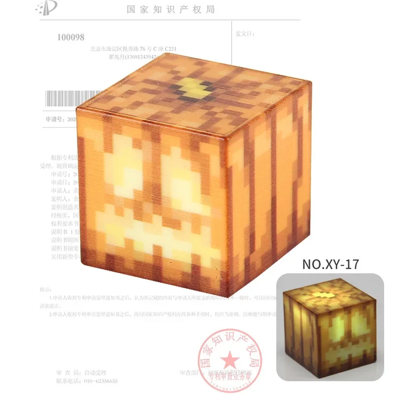 2 سنتيمتر تضيء المغناطيسي مربع اللبنات استبدال أجزاء DIY التعليمية الجمعية الشارع المشهد مصباح الطوب لعبة طفل