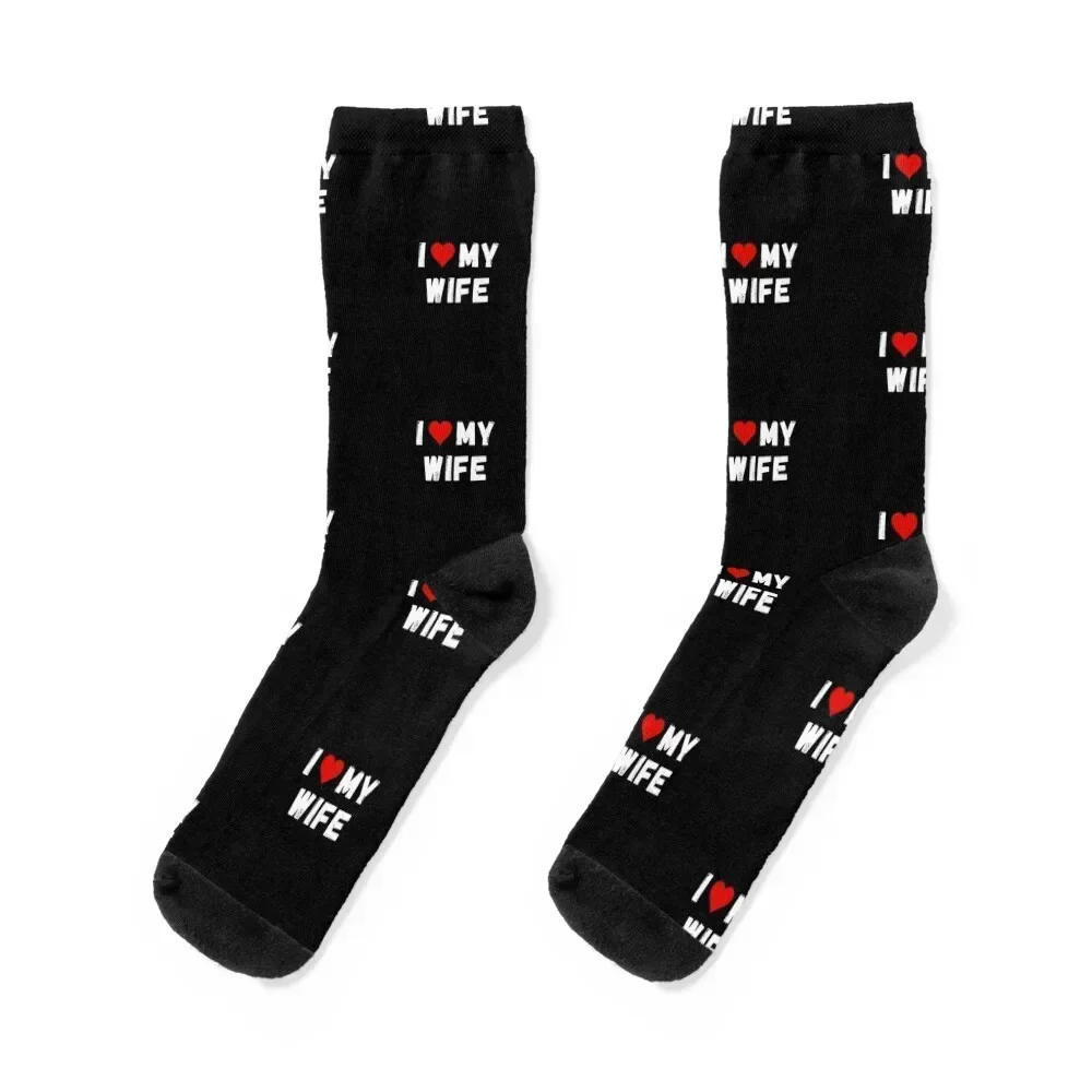

I love my wife - I heart my wife Socks set short funny sock ankle Girl'S Socks Men's