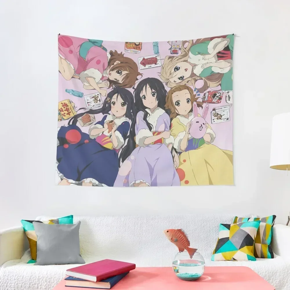 K-On! - Group - Kimono Tapestry Things To The Room Home Supplies Hanging Wall Tapestry