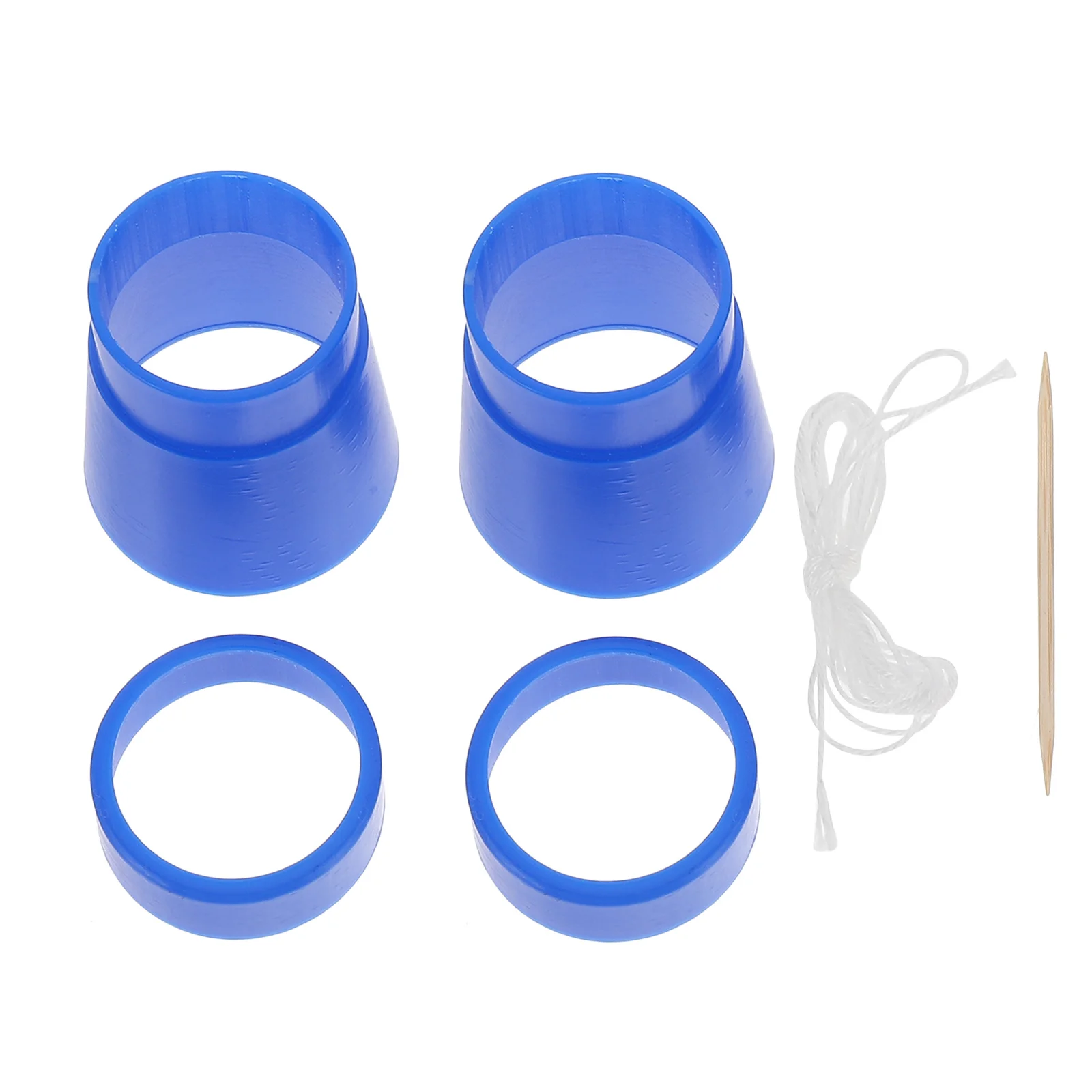 

3 set Diy Microphone Prop Kids Sound Transmission Material Set Safe Durable Stem Assembly For Children Handcraft Making Kit