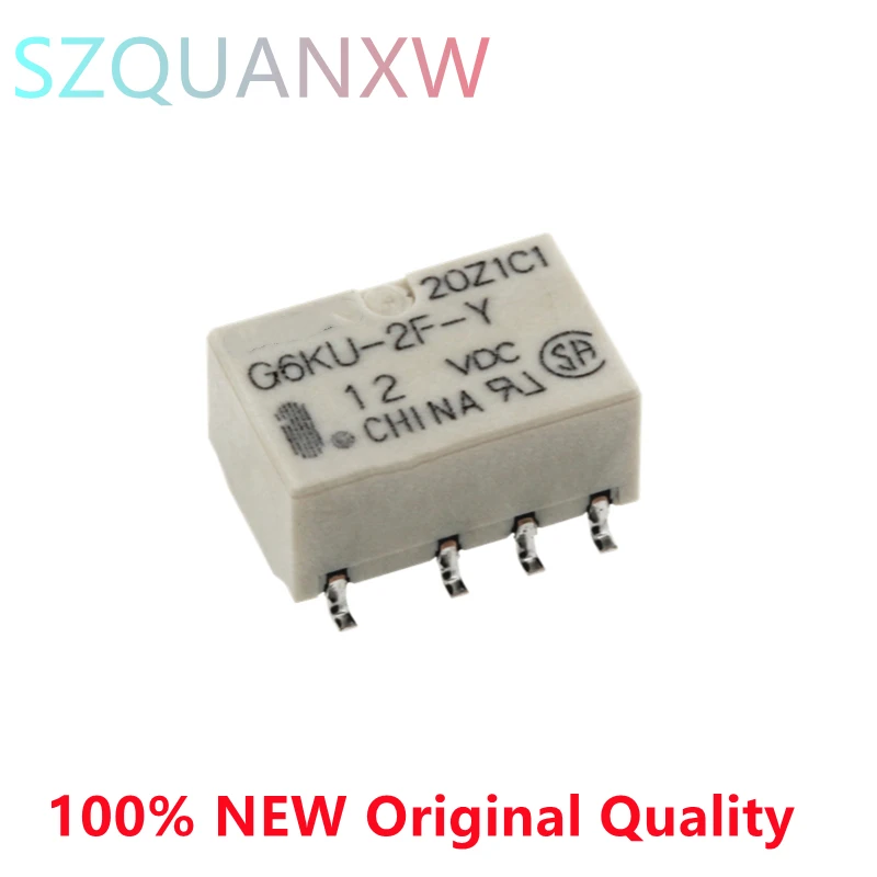 

5PCS/lot 100%Original New Relay G6KU-2F-Y G6KU-2F-Y-3VDC G6KU-2F-Y-5VDC G6KU-2F-Y-12VDC G6KU-2F-Y-2.4VDC 8PIN