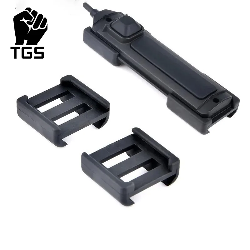 

PEQ-15 D2 Nylon Pressure Pad HL-X Light Pocket Panel Fit 21MM Picatinny Rail WADSN Tactical Weapon Light Switch Slot