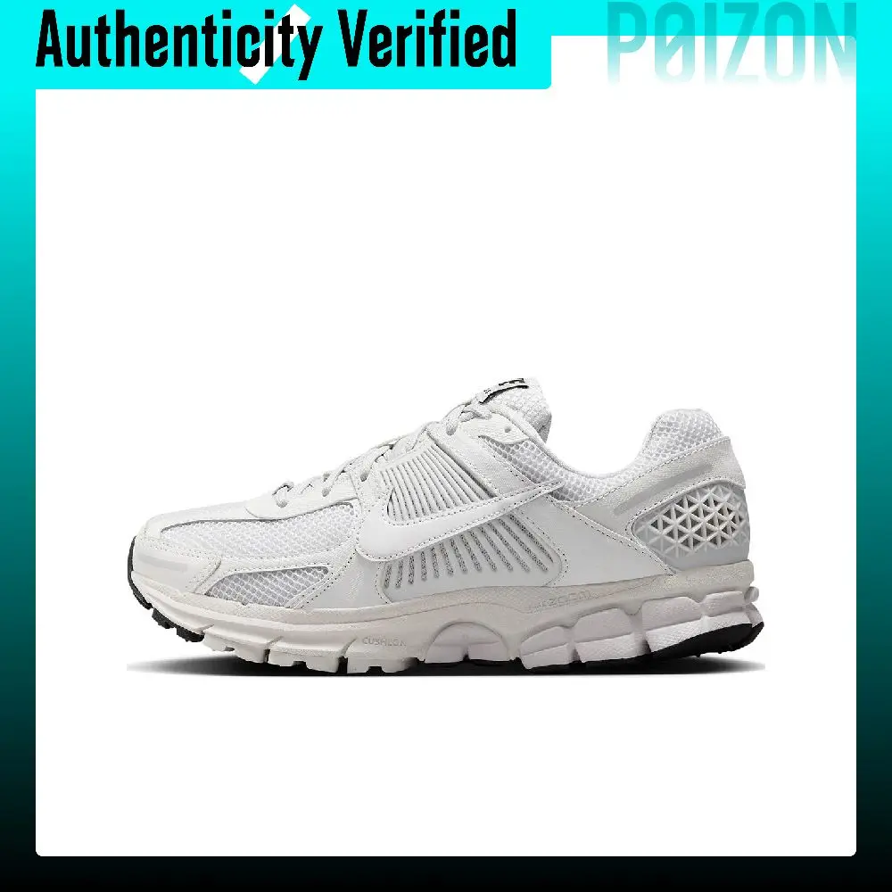 Nike Zoom Vomero 5 Breathable Low top Casual Training City Commuting Running Shoes Women's White Gray FQ7079-100