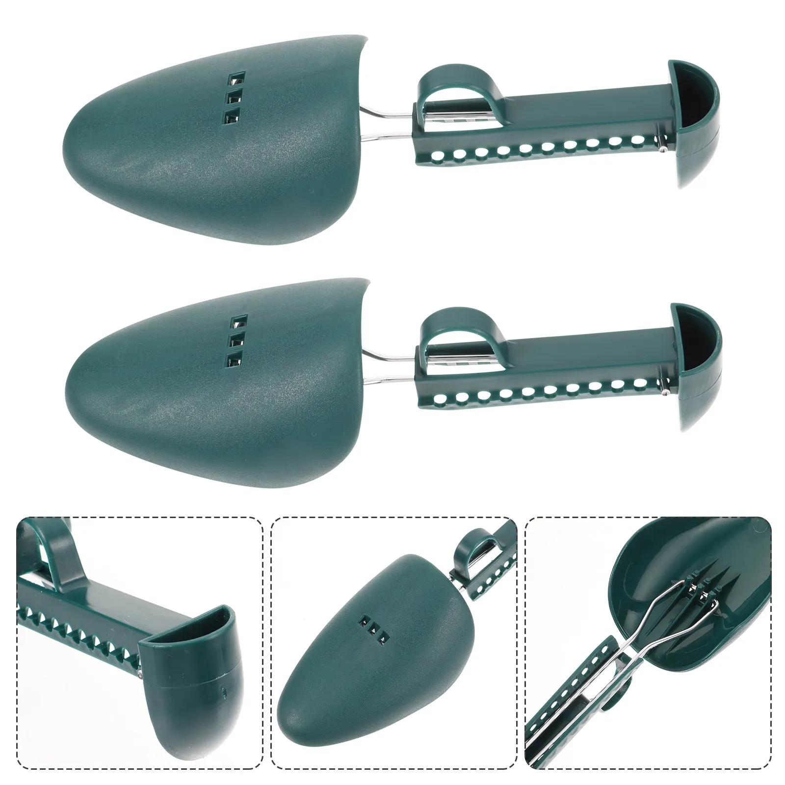 

2 пары регулируемых пластиковых формодержателей для обуви для мужчин и женщин, расширители для сохранения формы и увеличения срока службы обуви, для путешествий и домашнего использования