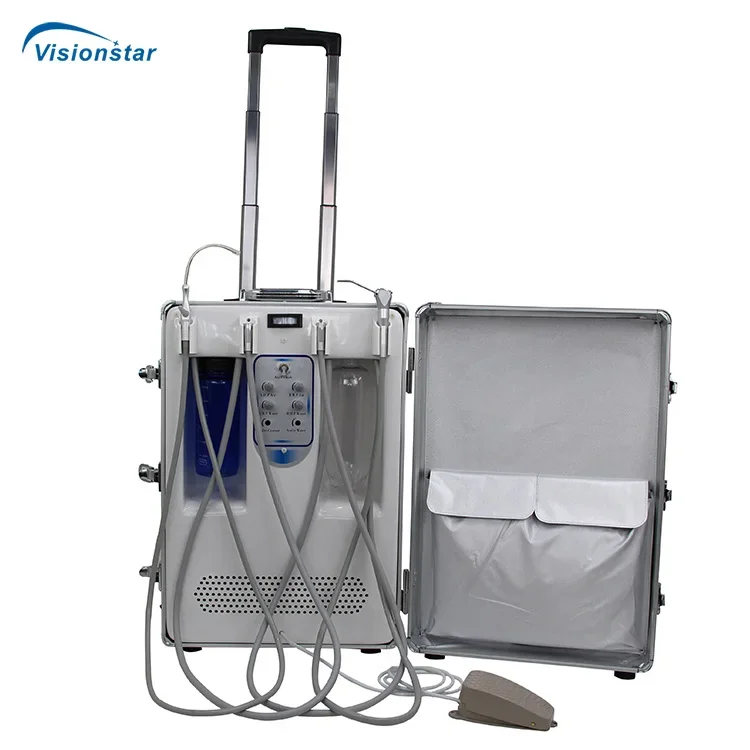 High Quality Electric denti-stry Comprehensive Treatment Equipment Portable de-tal Unit with Air Compressor