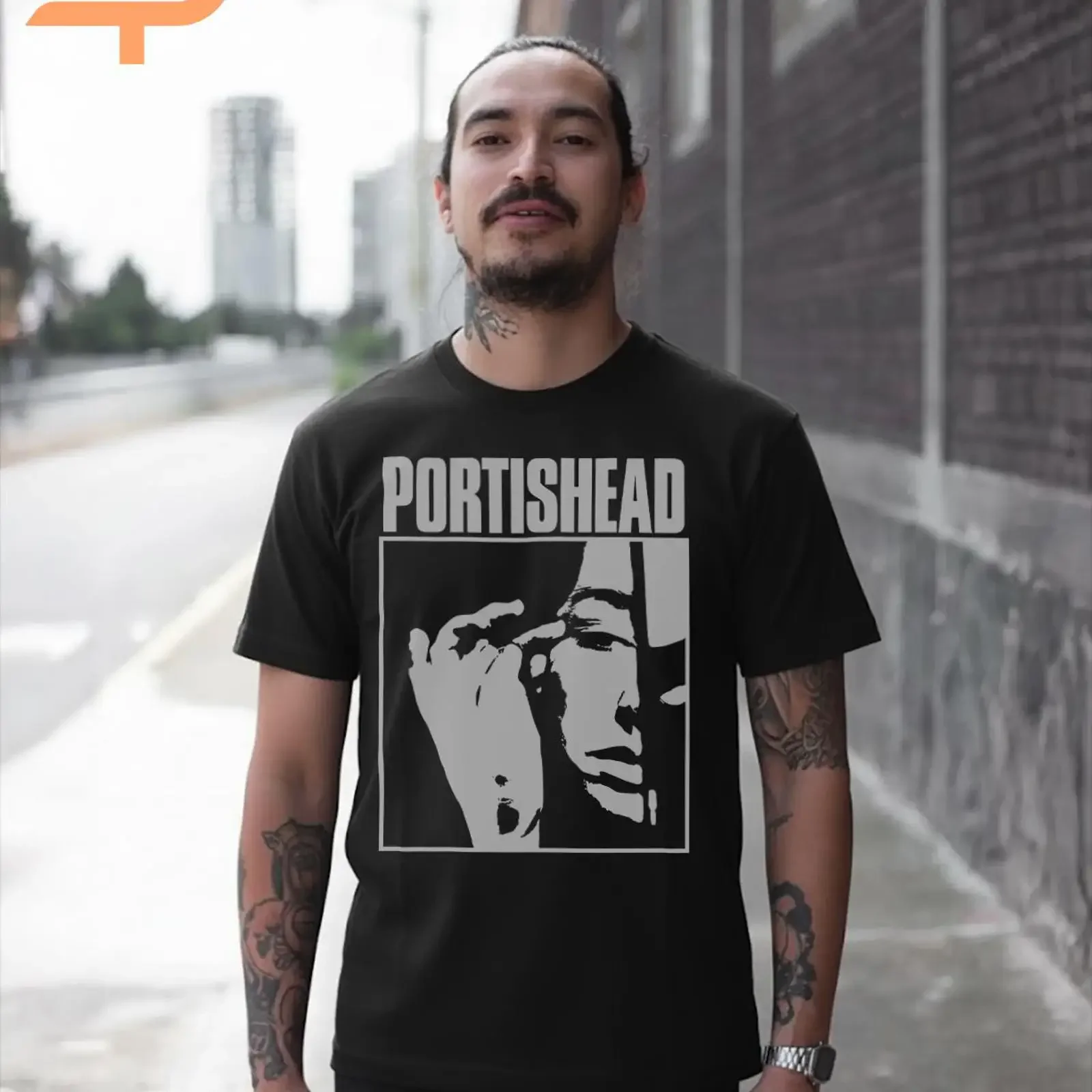 Portishead T shirt Album Covers Inspired 90's Alternative Rock Trip Hop Band Music Merch  vintage Washed Breathable Versatile