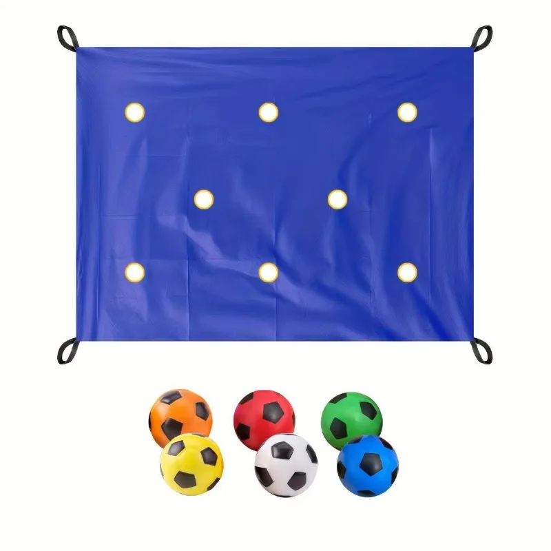 Cross-border Explosions Hole Oxford Cloth Tarpaulin Team Building Game Set Practice Activity Cooperation Group Learning Teamwork