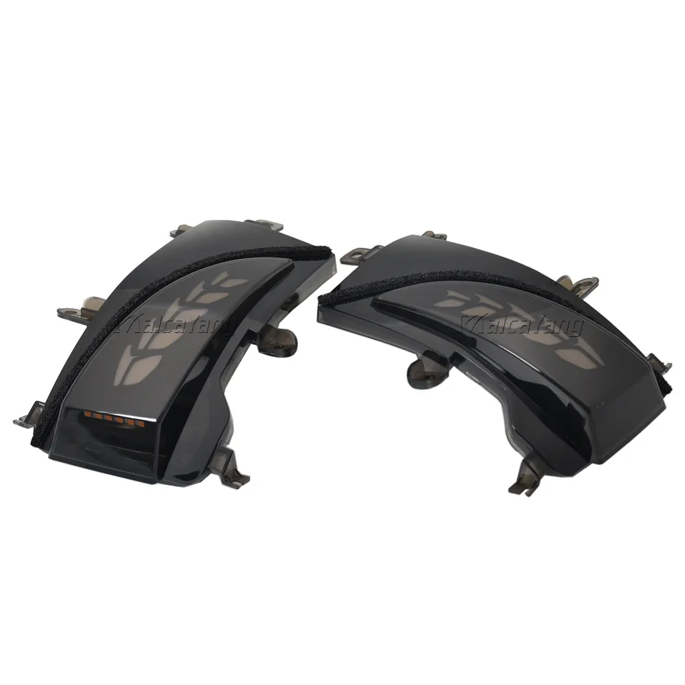 ديناميكية مرآة الرؤية الخلفية بدوره مصباح إشارة متتابعة تدفق ضوء لإنفينيتي QX56 QX80 لنيسان باترول Y62 أرمادا كويست RE52