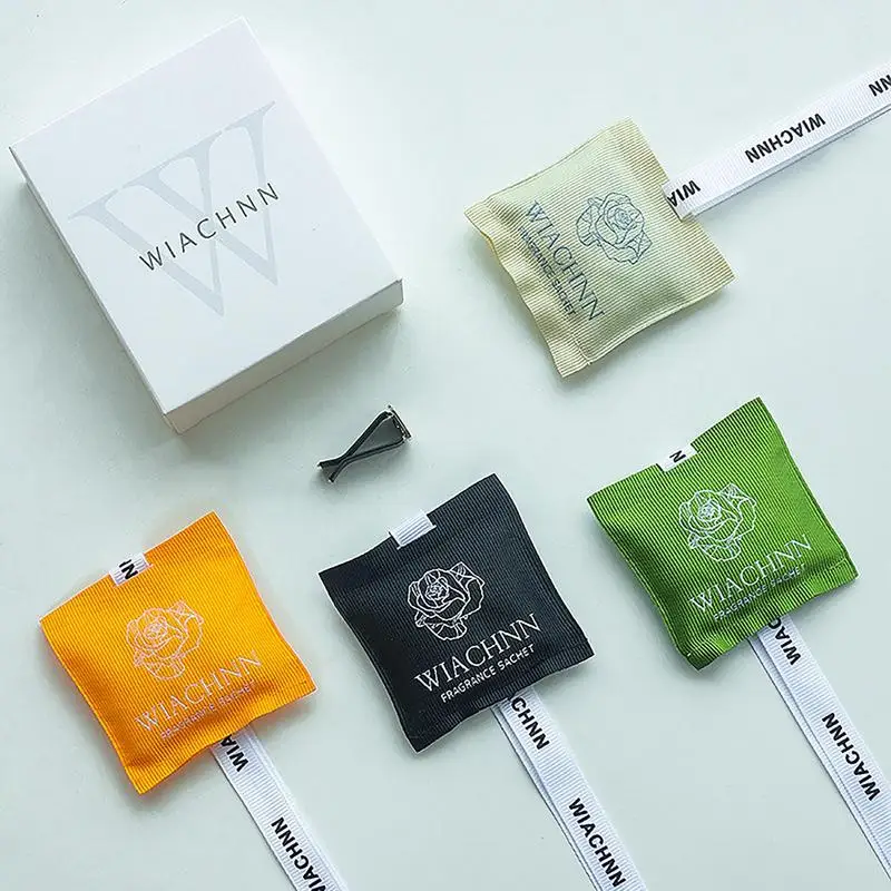 Car Air Vent Scented Sachet Packets Natural Hangable Fragrance Sachet Bags Universal Long Lasting Aromatherapy Bag For Car Home