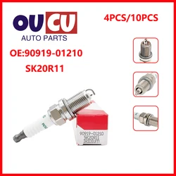 4/10pcs SK20R11 90919-01210 Japan Iridium spark plugs for Toyota Scion Camry RAV4 Tundra Lexus 4.7L/V8 9091901210