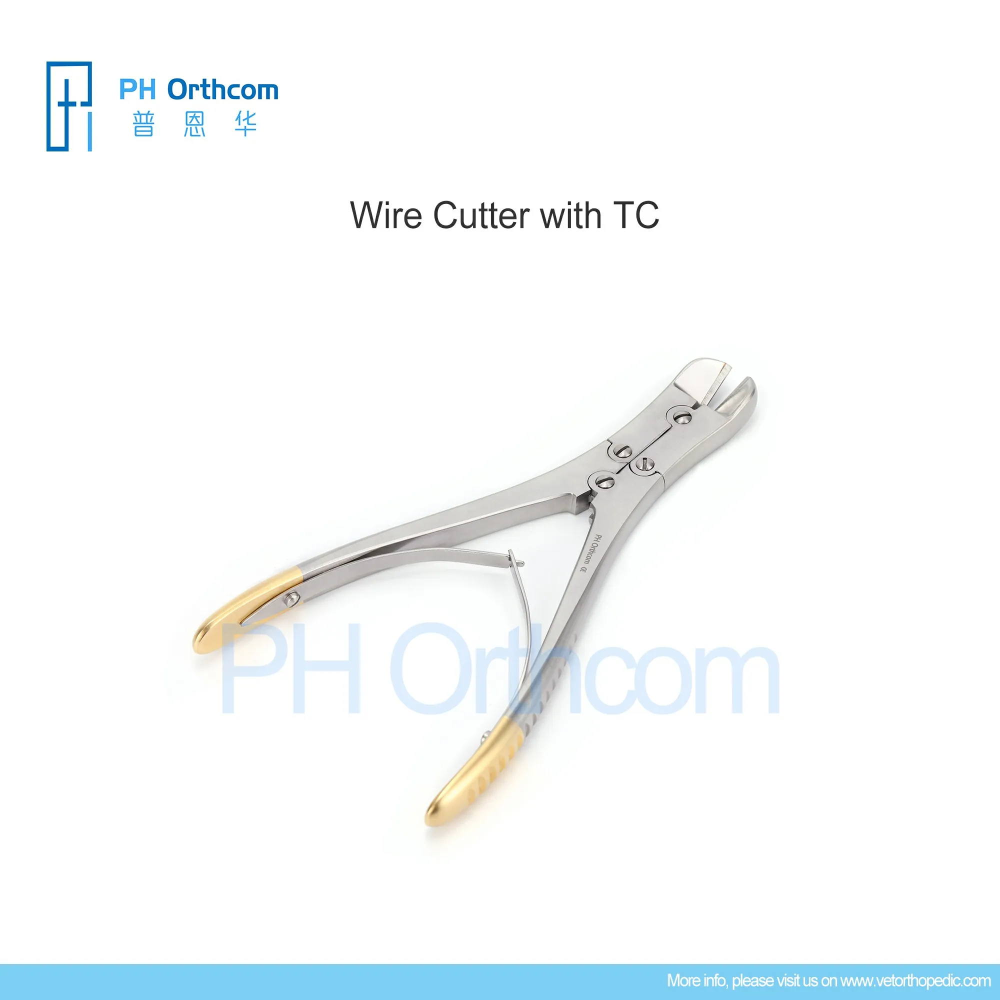 Orthopedic Wire Cutter with TC Surgical Instruments Tool Veterinary Pet Mascotas Surgery Medical Supplies and Equipment