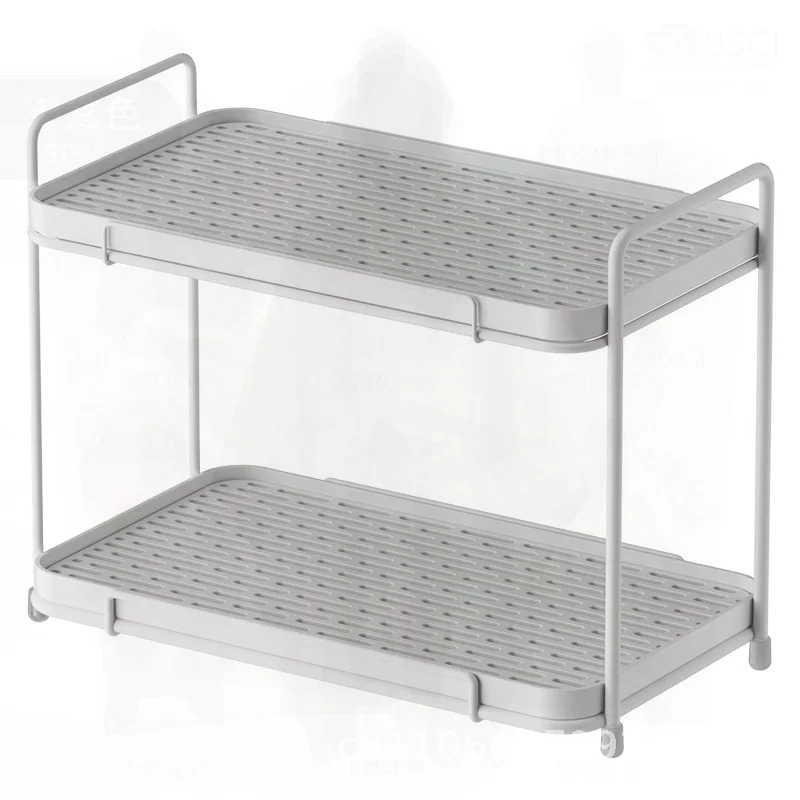 

Перевернутая полка для хранения чашек, двухслойный держатель для чашек, органайзер для чайных чашек, пластиковая полка для чашек в минималистском стиле для кухни