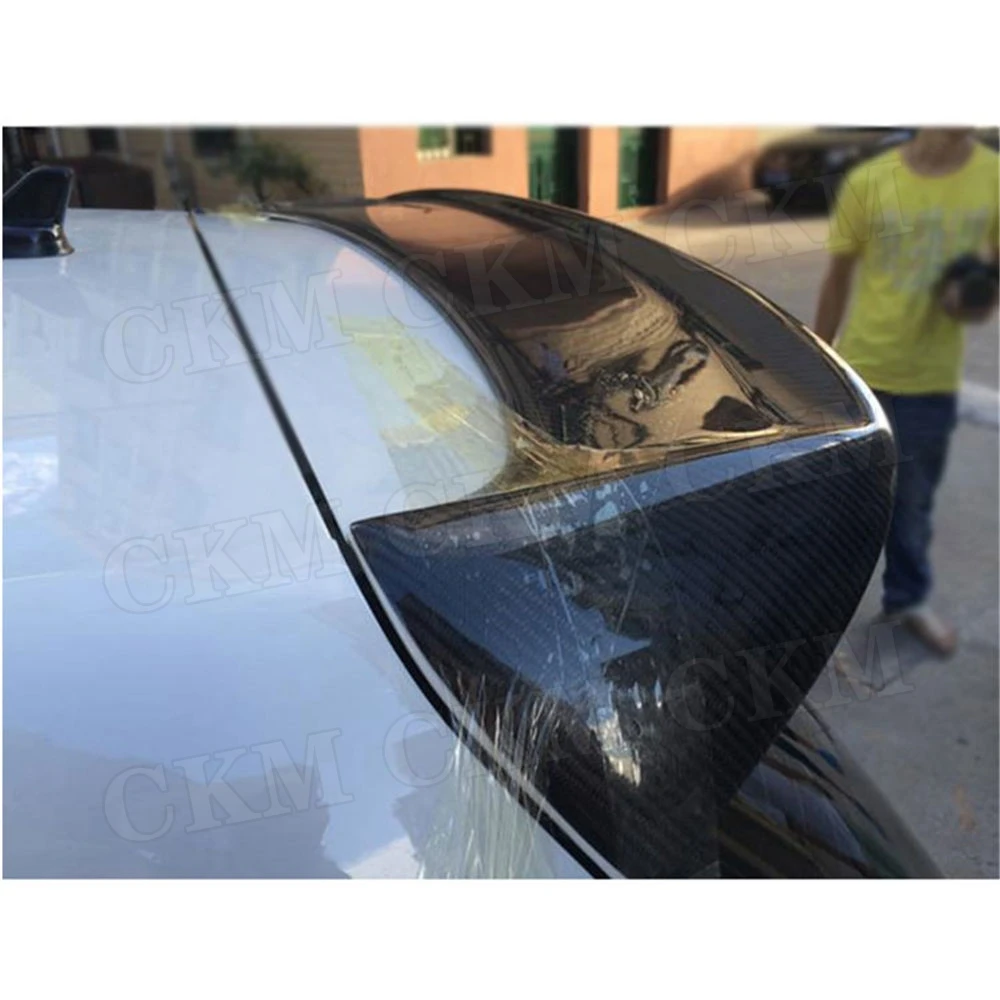 

for Volkswagen VW Golf 6 MK6 VI Standard 2010-2013 Not For GTI R Carbon Fiber Rear Spoiler Window Wings Car Styling Accessories