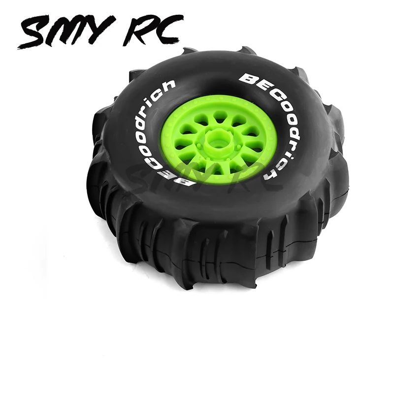 4Pcs 138mm 1/7 Desert Short Course Truck Sand Tire 17mm Wheel Hex for ARRMA Mojave TRAXXAS UDR Yikong DF7 FS Off-road Buggy