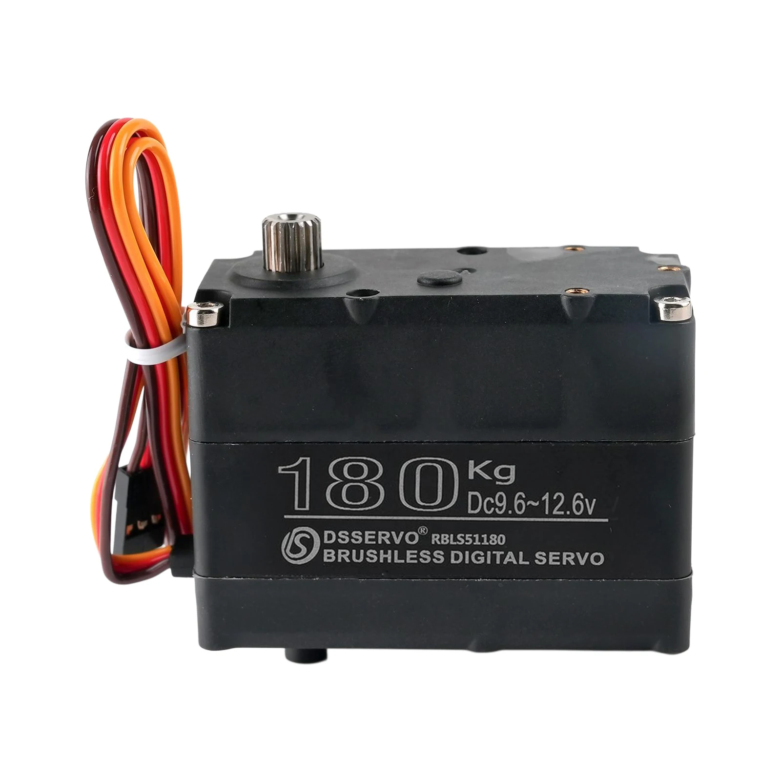 Servo digitale 180Kg Motore brushless con ingranaggi metallici Servos impermeabili da 180/270/360 gradi per droni robot per auto RC Ragazzo Giocattoli fai da te # T3