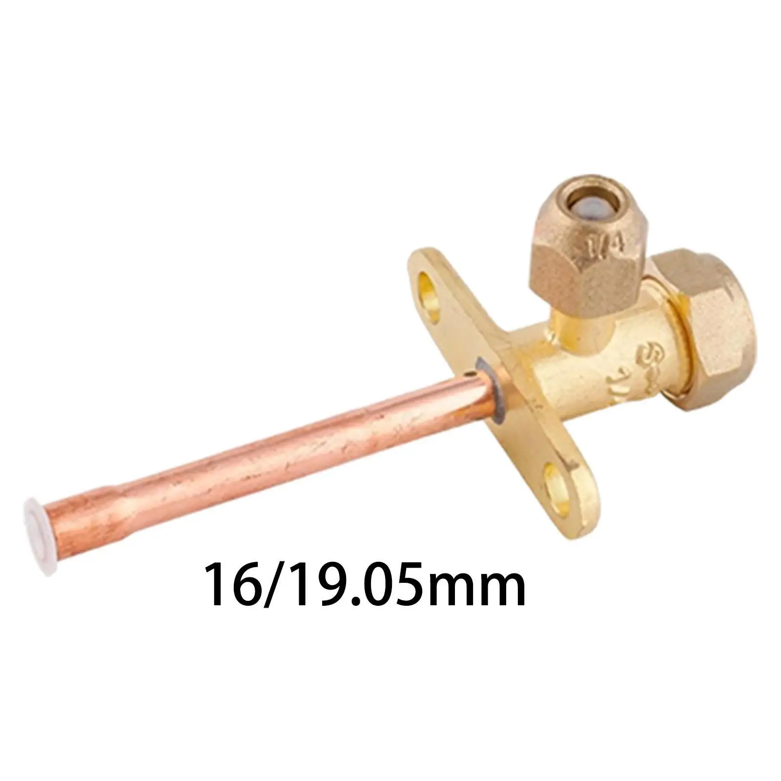 Air Conditioner Stop Valve Service Access Valve 3 Way Angle Straight AC Spare Part Easy to Install High and Low Pressure