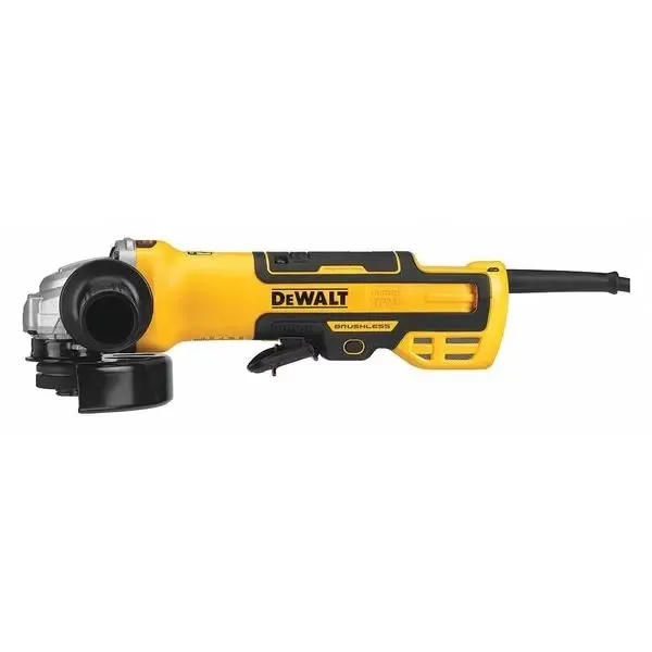 5 in. Brushless Paddle Switch Small Angle Grinder with Kickback Brake